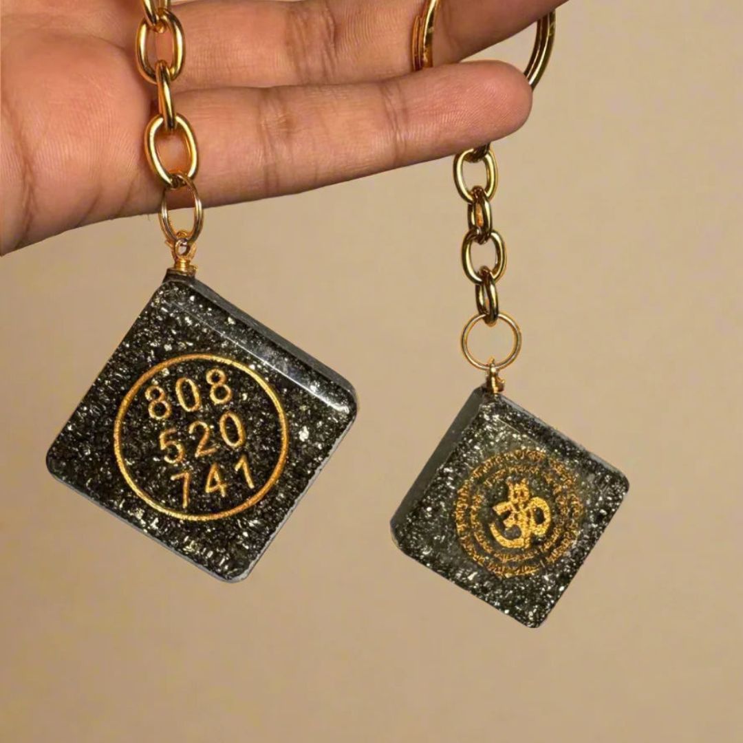 Pyrite Dhan Varsha Keychain - 100% Original